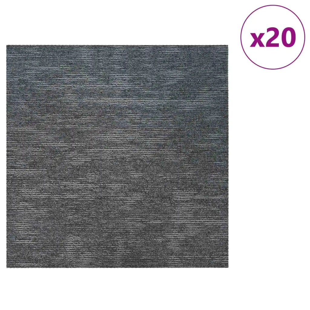 Piastrella per Tappeto Grigio cielo 50 x 50 cm 20 pcs 42032487