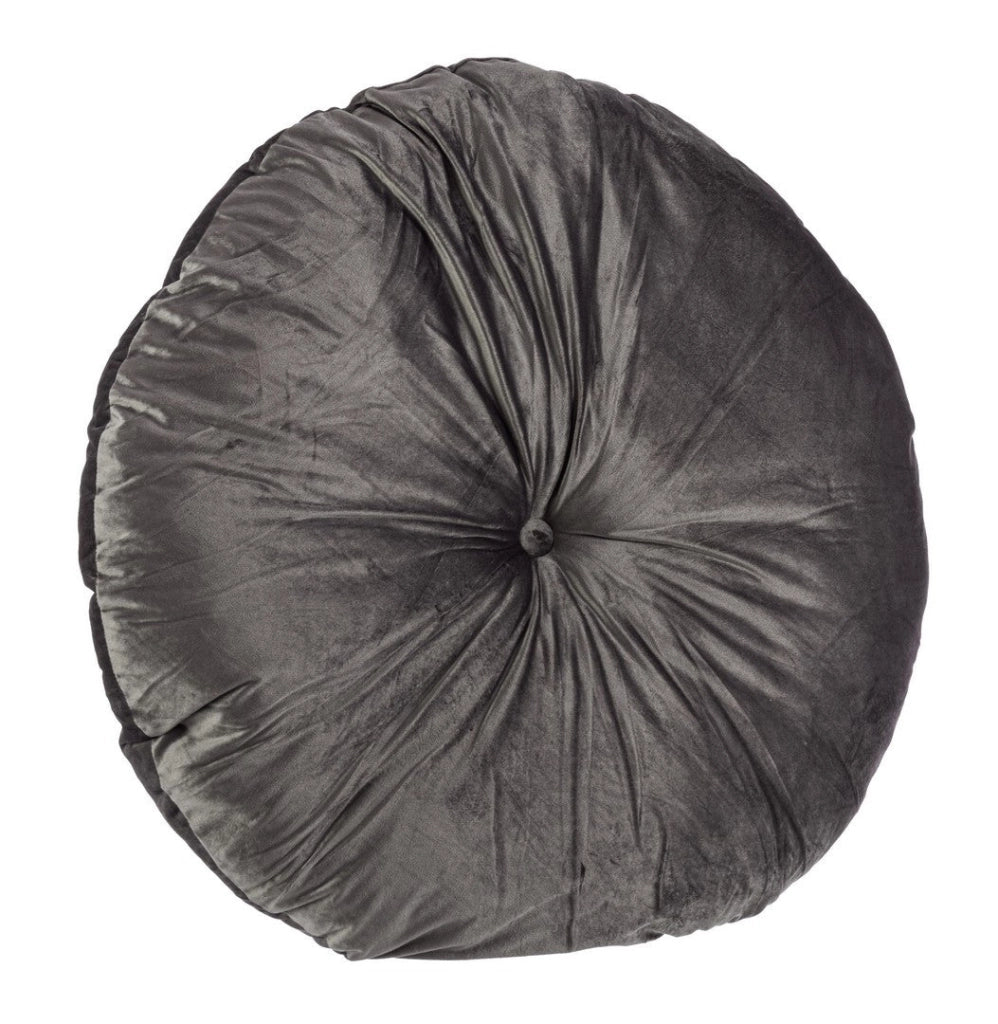 Set di 4 Cuscini Rotondi in Velluto Ø90 cm - ARCADIA