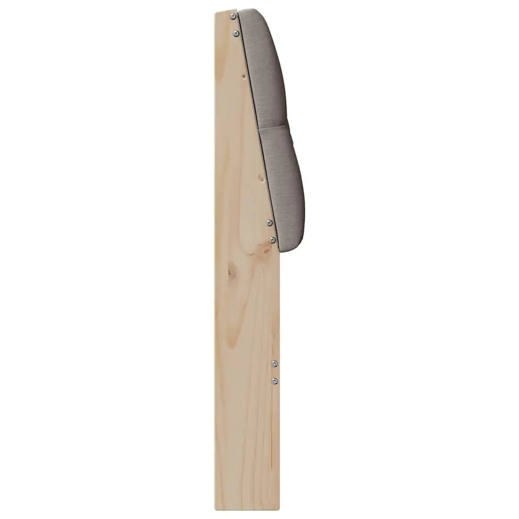Testiera imbottita Talpa 100 cm Pino massello 879357