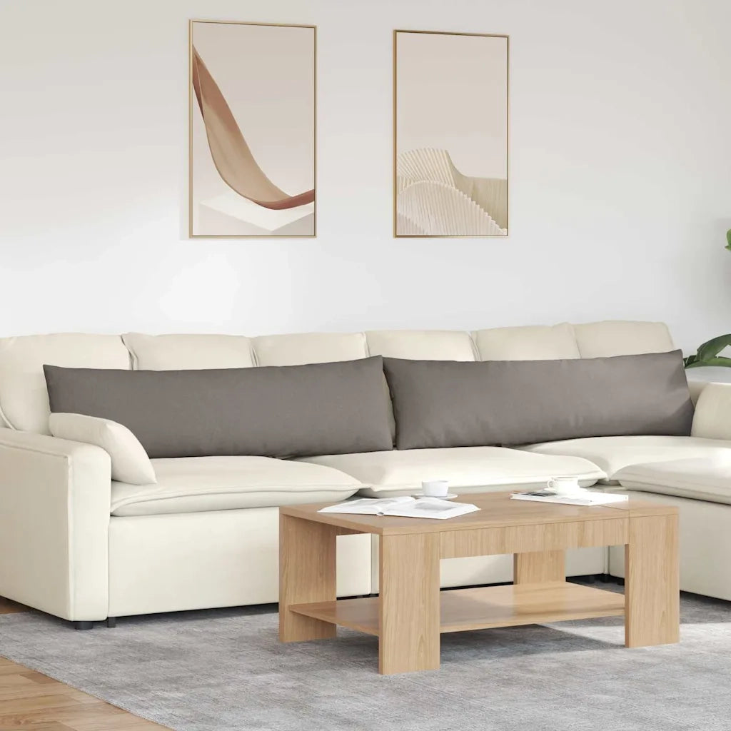 Cuscini da Divano 2 pz-Set di 2 Cuscini per Sofa Talpa 145 x 40 cm Tessuto 712216