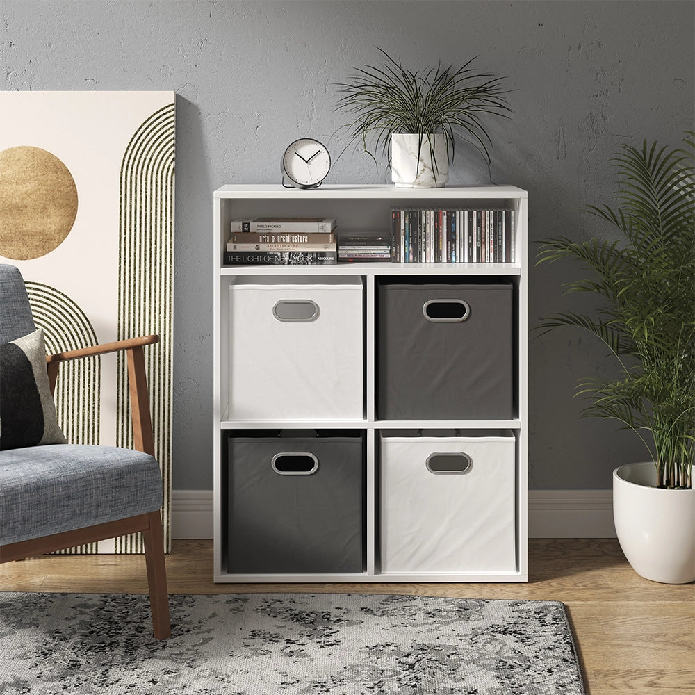 Vicco Libreria Bianco 72 x 90.2 cm 4 scomparti