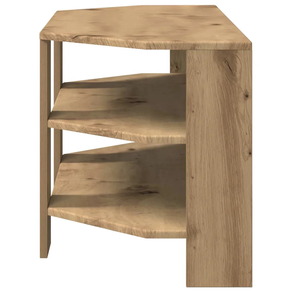 MobileTV | Armadietto TV | Mobile Porta TVAngolare Rovere artigianale 102x40,5x45cm