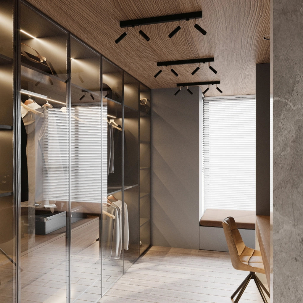 Lampada da soffitto EYETECH 2 nero