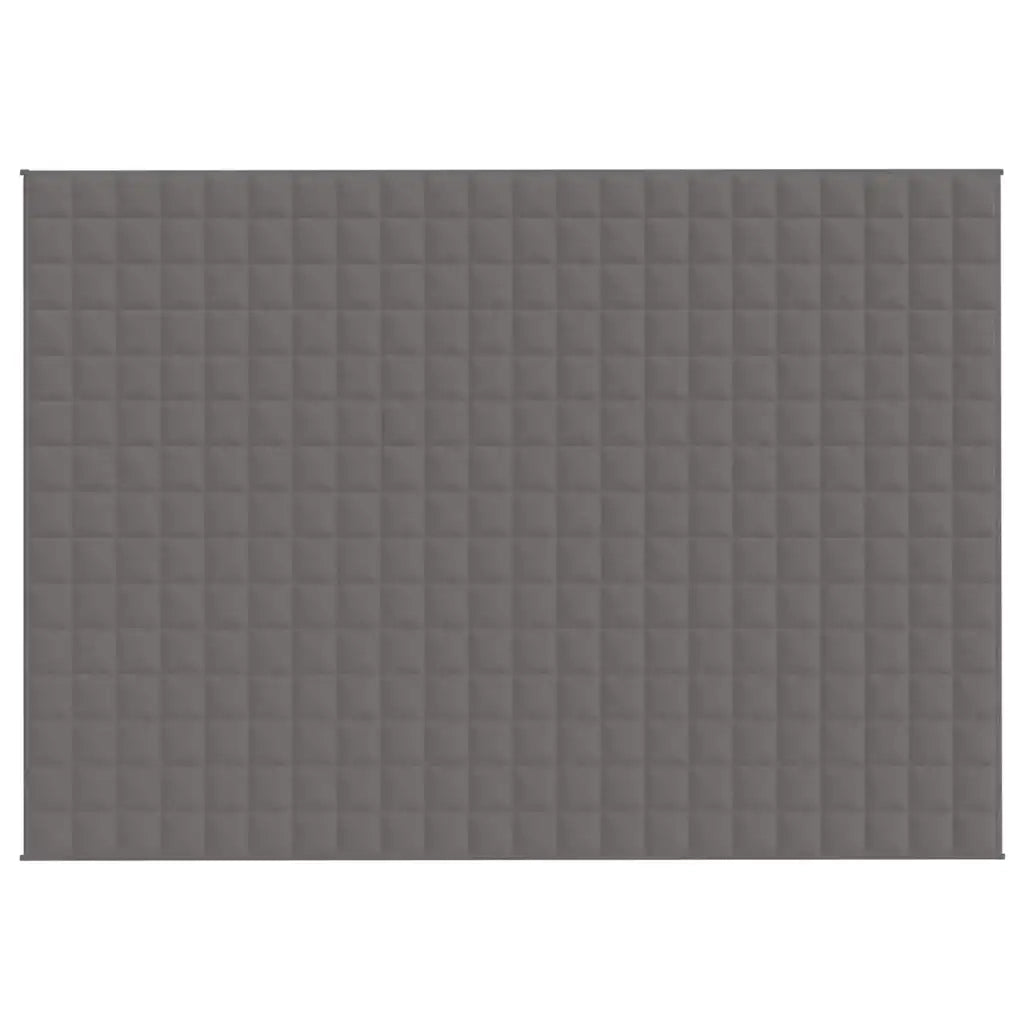 Coperta Ponderata Grigia 155x220 cm 7 kg Tessuto