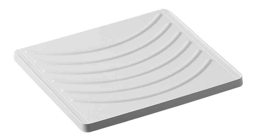 Mobile LAVATOIO - SOSPESO - in LEGNO a 1 anta - 45x50 (H.85) c/vasca e asse in PP - CR - COL: OLMO