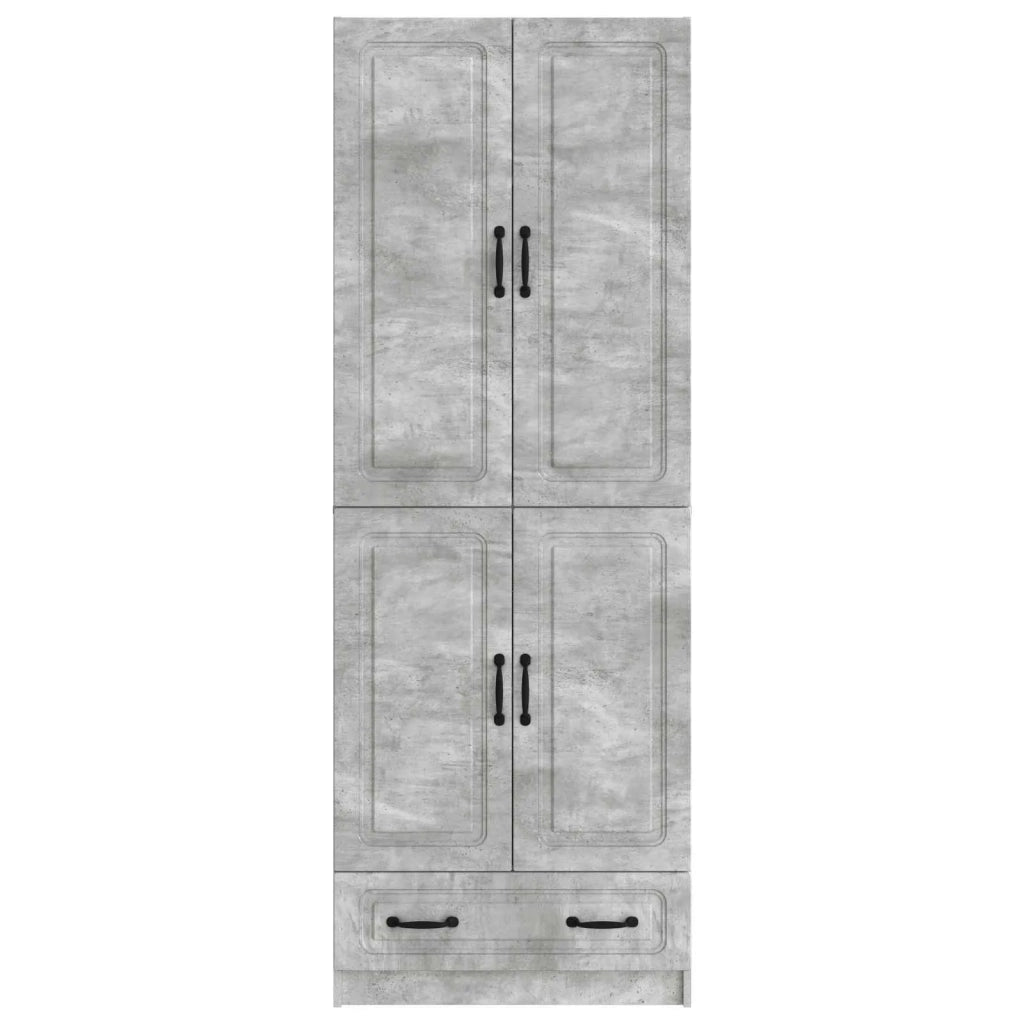 Set di armadi 2 pz Grigio Cemento Legno ingegnerizzato 3416937