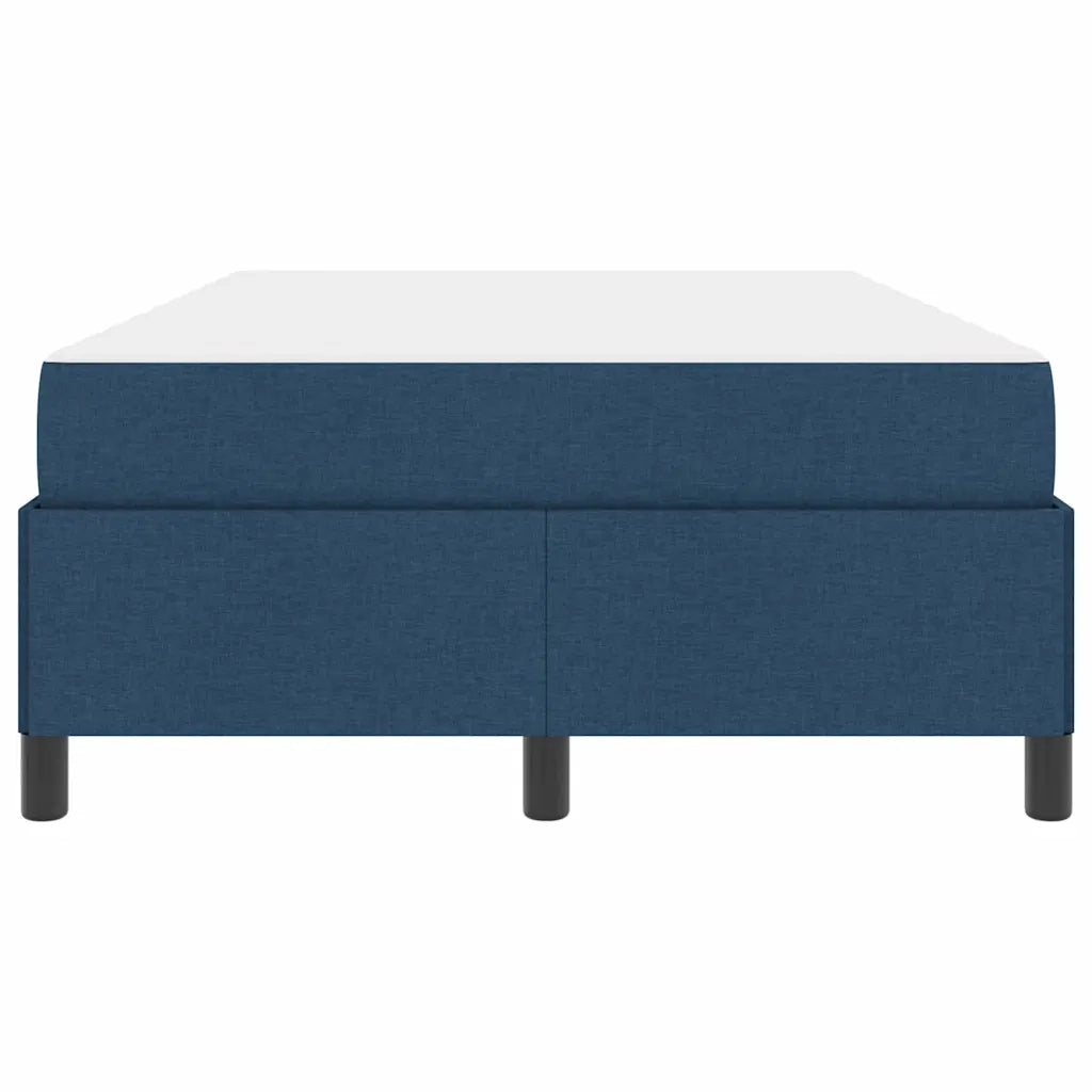 Letto a molle Blu 120 x 200 cm Tessuto