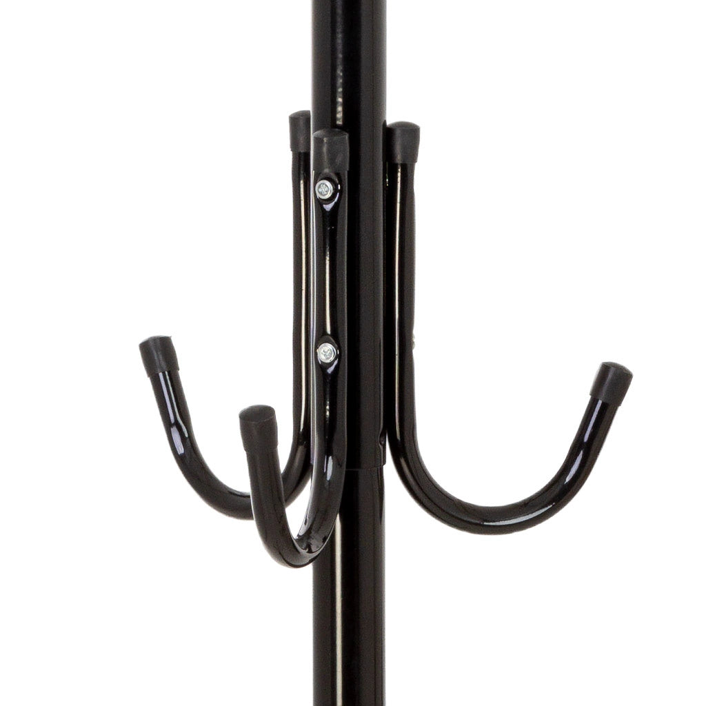 Perchero de metal negro 173h cm