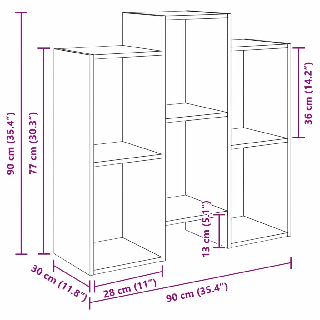 Credenza Legno vecchio 90 x 30 x 90 cm 8000410