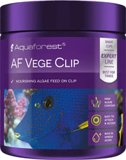 Aquaforest AF Vege Clip 100gr - Alimento per Pesci Marini