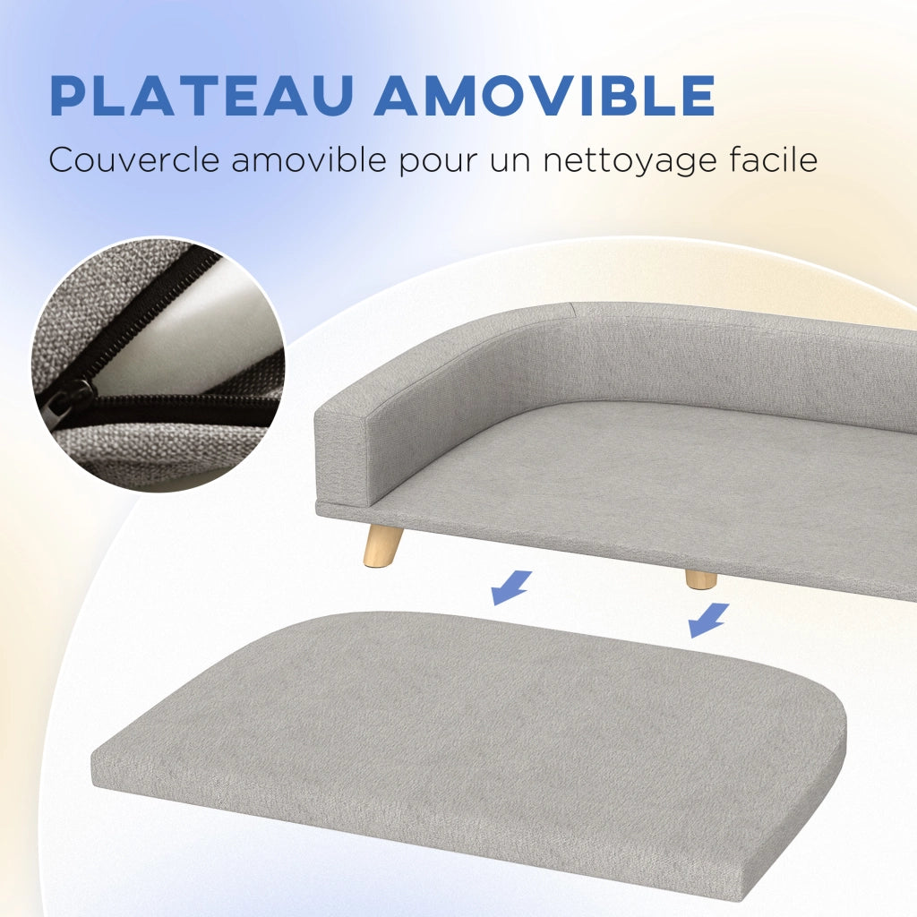 Letto per cani ¨C Minimal ¨C 98x67x25 cm grigio
