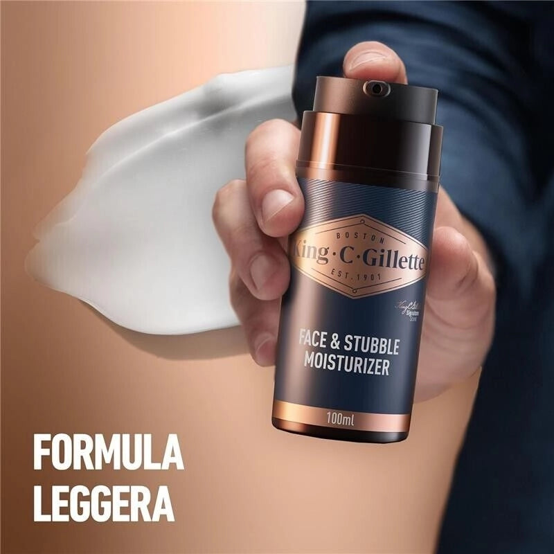 GILLETTE CREMA BARBA UOMO KING C.100 ML AMMORBIDISCE CON VITAMINA B