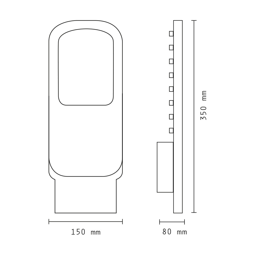 Lampione led slim con pannello solare 90w luce fredda 6500K