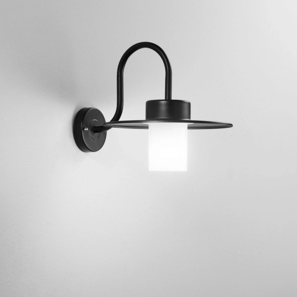 APPLIQUE YORK NERA 1 LUCE ATTACCO E27 IP44 39,5X30X31,5CM