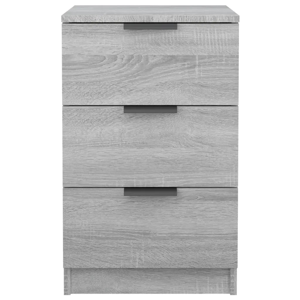 Comodino | Armadio da Notte | Mobiletto da notte Grigio Sonoma 40x36x65 cm