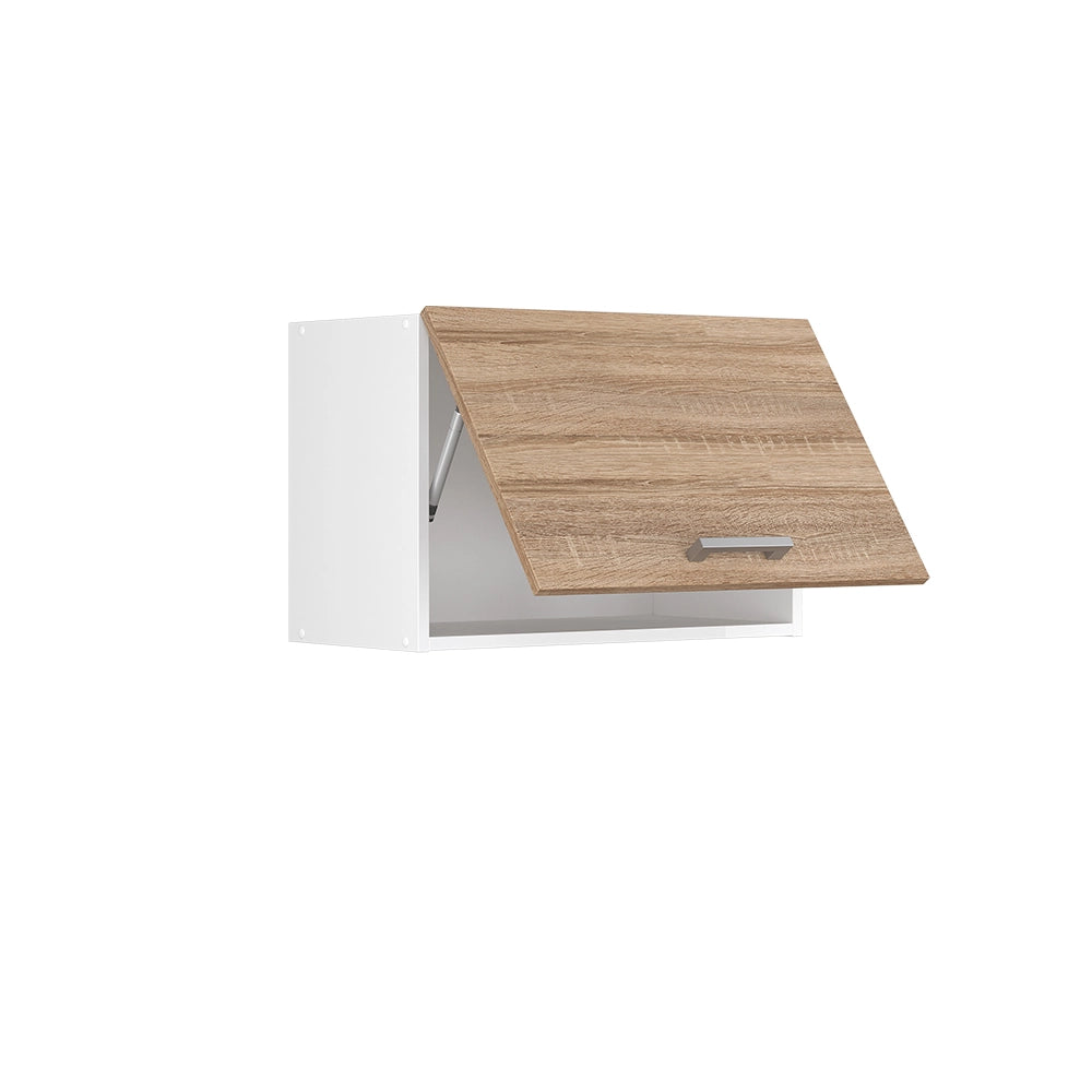 Pensile da cucina R-Line Sonoma/Bianco 60 cm Piatto Vicco