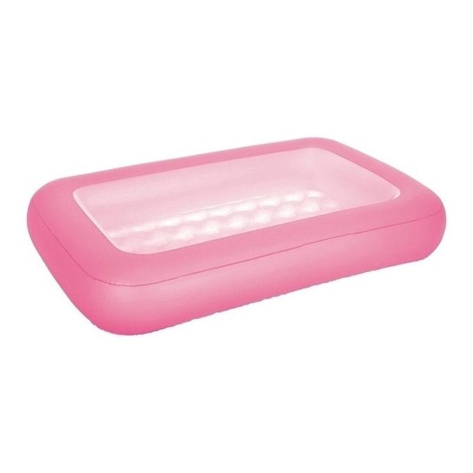 Bestway 51115 Piscina Gonfiabile Rettangolare per Bambini 165x104x25 cm Fondo Gonfiabile 102 L colore Assortito