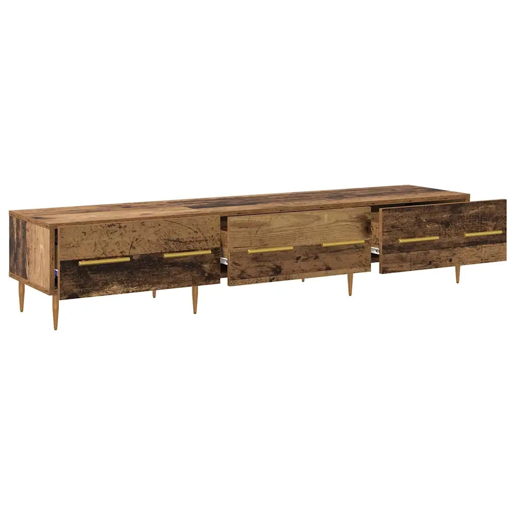 Mobile TV-Credenza per TV-Console TV Legno vecchio 150 x 36 x 30 cm Legno multistrato 609066