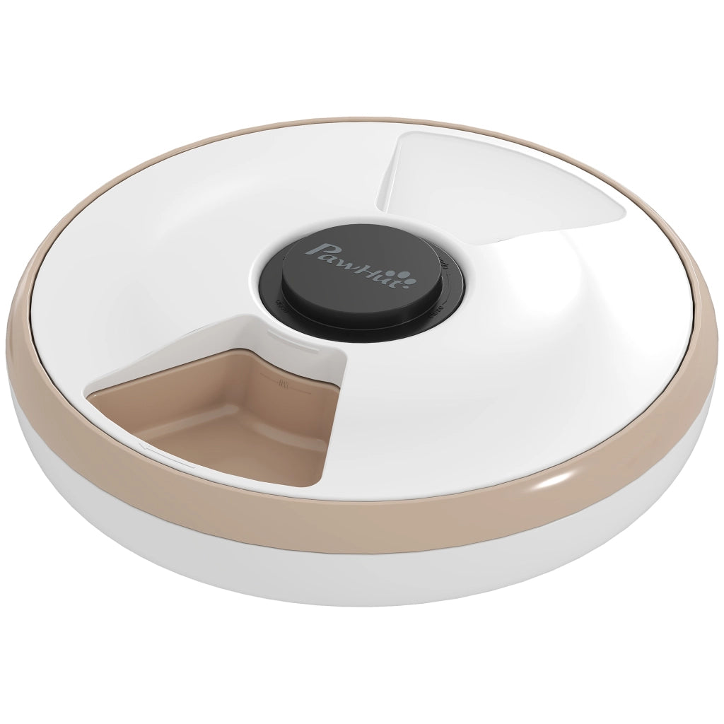 Distributore Automatico Cibo per Cani e Gatti ¨C Xylo ¨C 6 Scomparti Timer Programmabile con Display LED