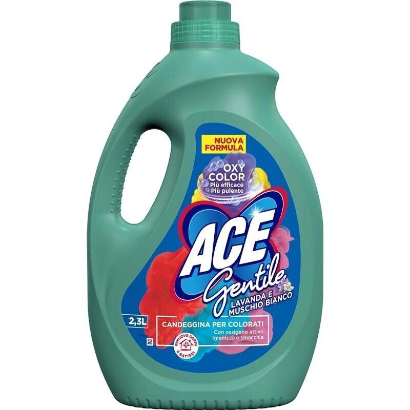 ACE GENTILE CANDEGGINA IGIENIZZANTE DA 2,3LT PROFUMO MUSCHIO BIANCO
