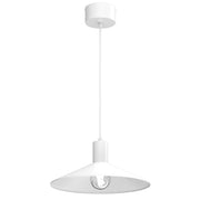 Lampada a sospensione bianca 1xE27 36 cm Nox Luminex