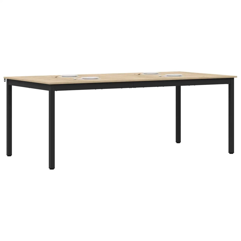 Tavoli da pranzo 2 pcs 200 x 100 x 75 cm Legno multistrato 3415385
