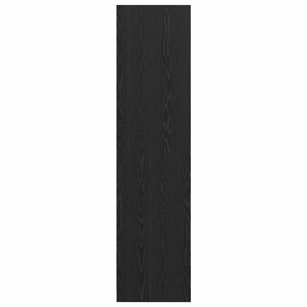 Guardaroba Rovere Nero 50 x 30 x 200 cm Legno multistrato