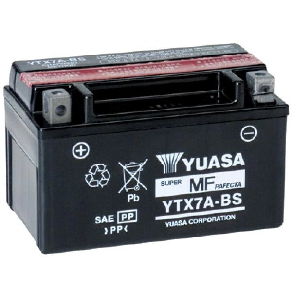 BATTERIA YUASA YTX7A-BS 12V 6 Ah