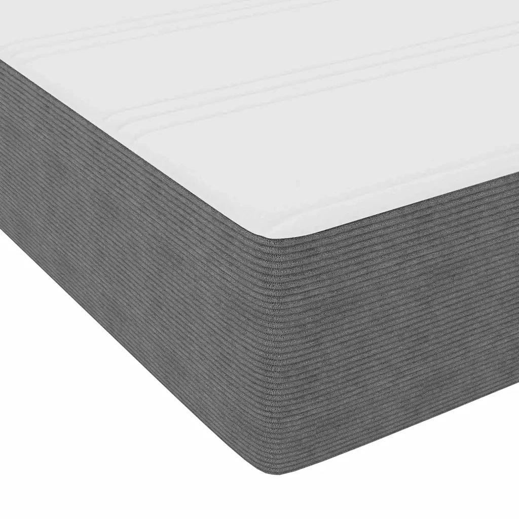 Letto matrimoniale | Letto per adulti | Struttura del letto Grigio chiaro 140 x 190 cm Tessuto