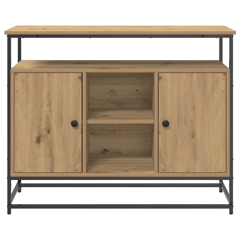 Credenza Rovere artigianale 100 x 35 x 80 cm Legno multistrato 862977