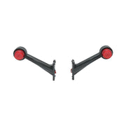 Lampada laterale con LED NEON, 12-24V, rosso-bianco, Breckner Germany