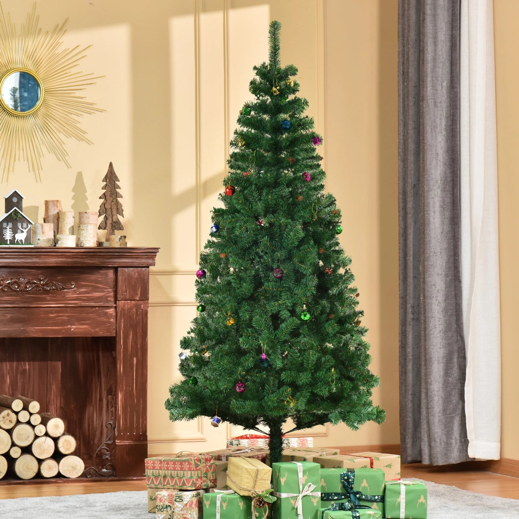 Albero di Natale Artificiale ¨C Minimal ¨C Verde 180 cm 624 Rami