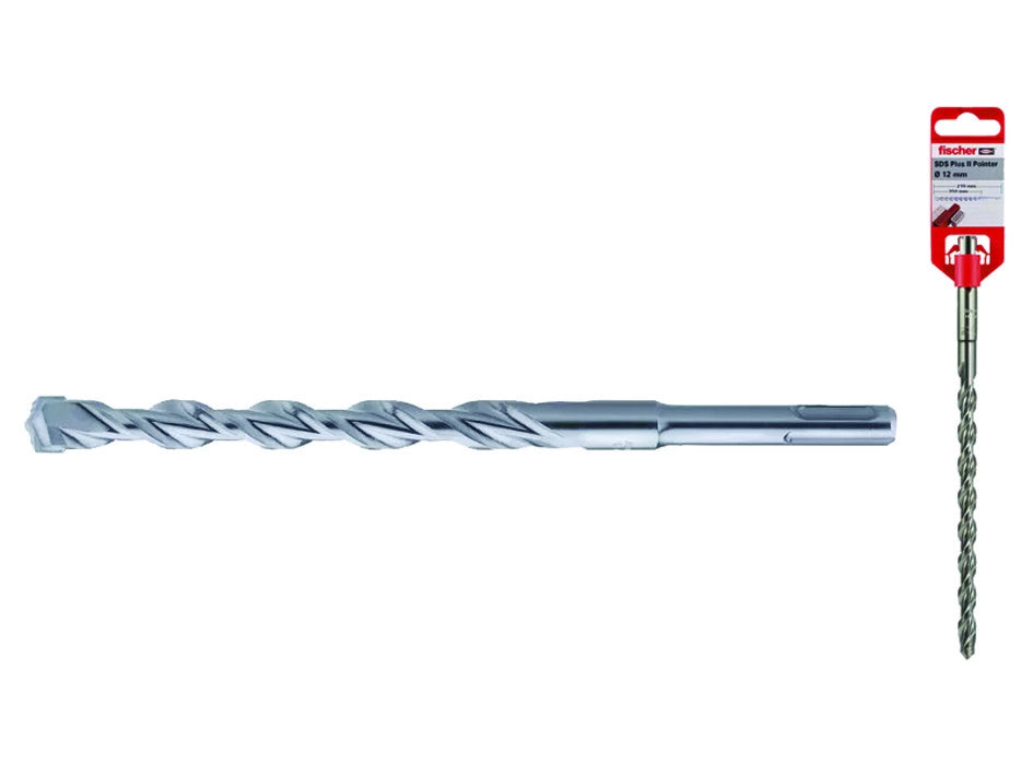 PUNTA SDS PLUS II PER MURATURA E CALCESTRUZZO  ø 22x450    FISCHER