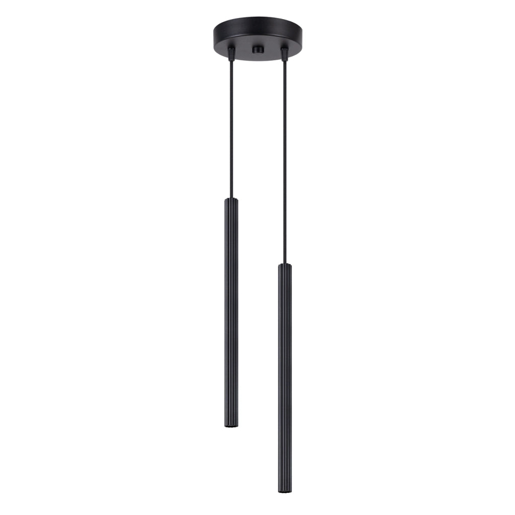 Lampada a sospensione ARCHE 2P nero