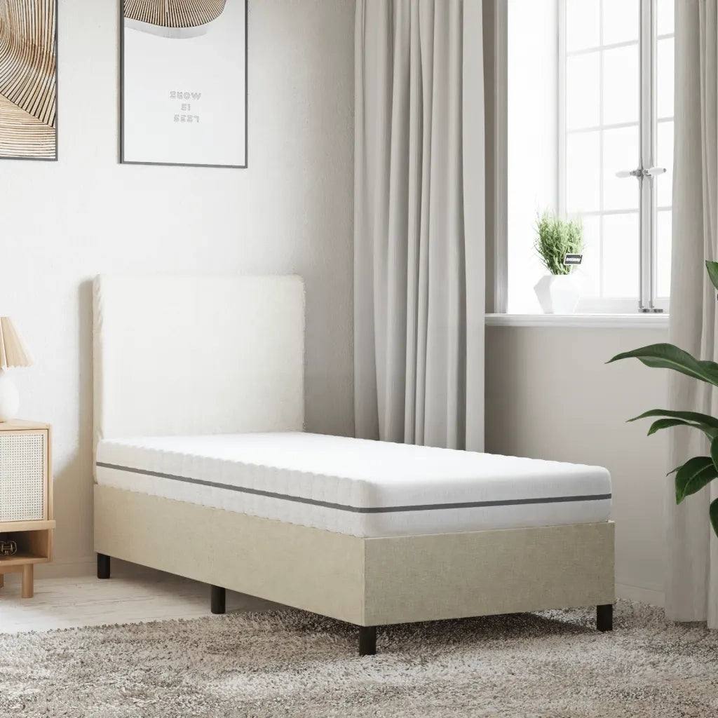 Materasso in Schiuma Mediamente Morbido-Materasso per Letto 80x200 cm 752494