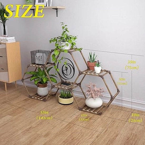 Supporto per piante - 147,1 x 25,9 x 74,9 centimetri