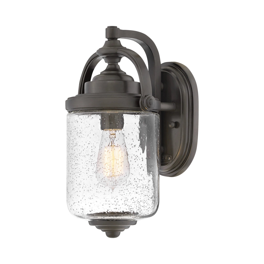 Applique esterno Willoughby Hinkley bronzo E27 60W