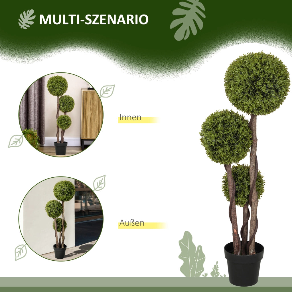 Bosso Artificiale ¨C Xylo ¨C Verde e Nero per Esterno