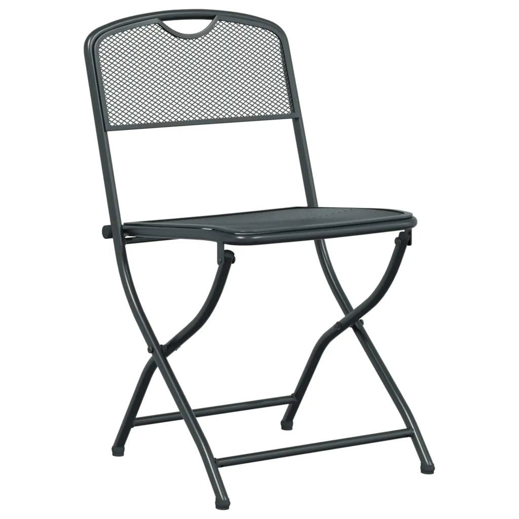 Set di Mobili da Esterno 7 pcs Antracite Ferro e Acciaio 3422899