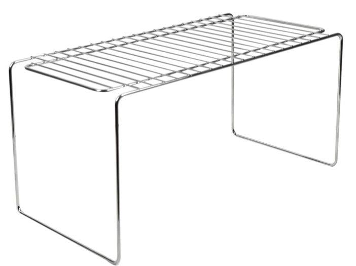 MAURY'S RIPIANO DA CUCINA SILVER IN ACCIAIO INOX 40 X 20 X H20 CM