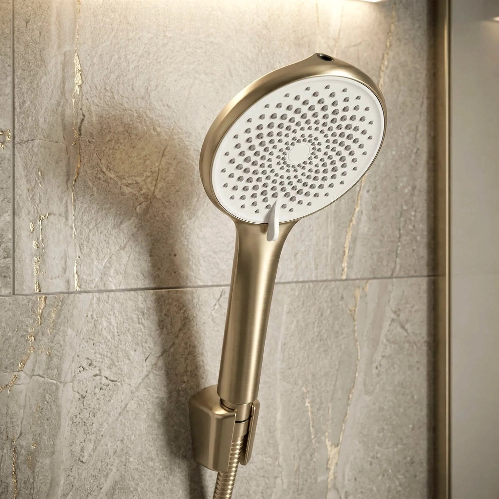 Rubinetto Doccia Rea Rivo Brush Gold