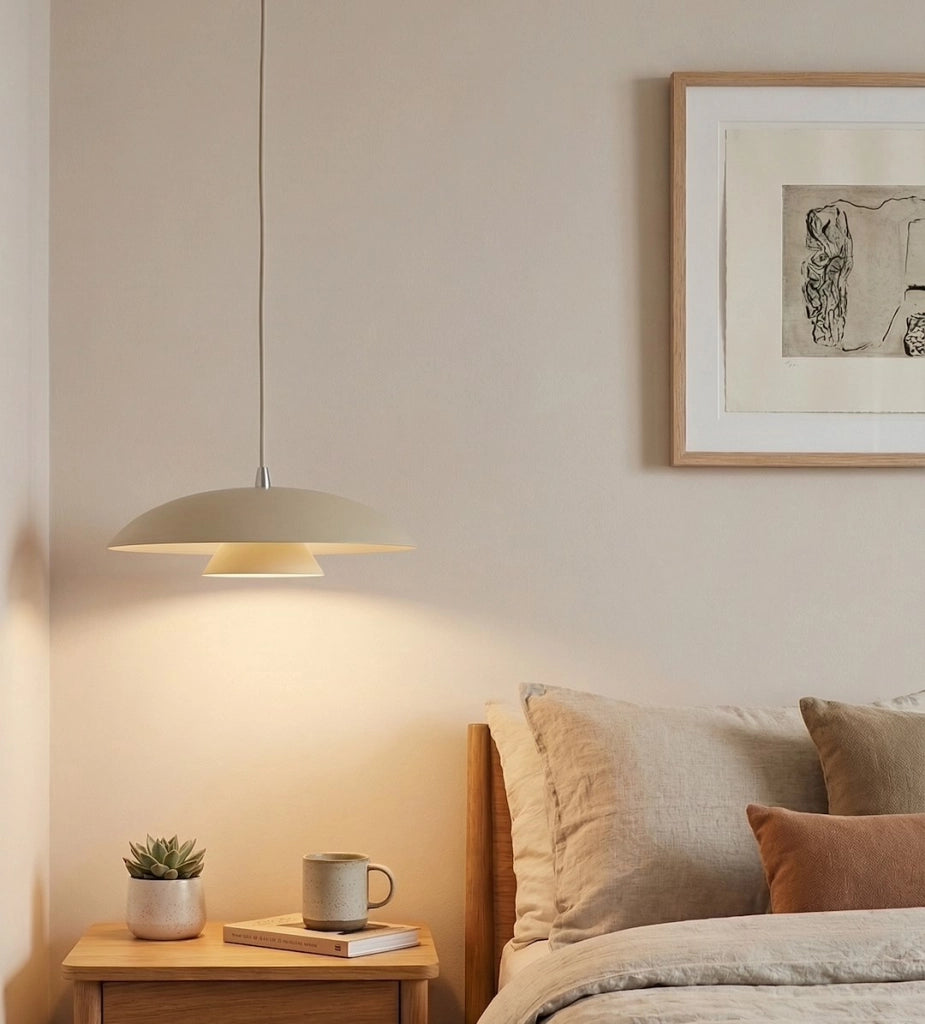 Lampadario retro BABEL beige 1xGX53 Emibig