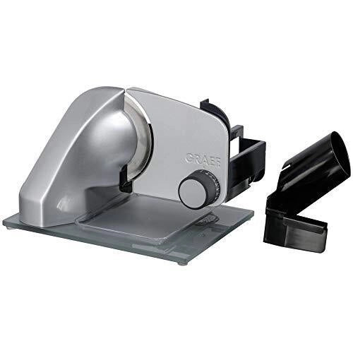 GRAEF CLASSIC C 21+ Taglierina Elettrica con Motore Ecologico Vassoio di Raccolta Scorrevole Rimovibile Interblocco di Sicurezza colore Nero