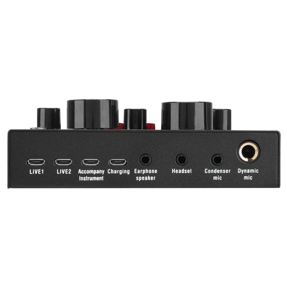 Trade Shop - Scheda Audio Suono Esterna Bluetooth Usb Per Streaming Live Su Cellulare Q-mic1 -