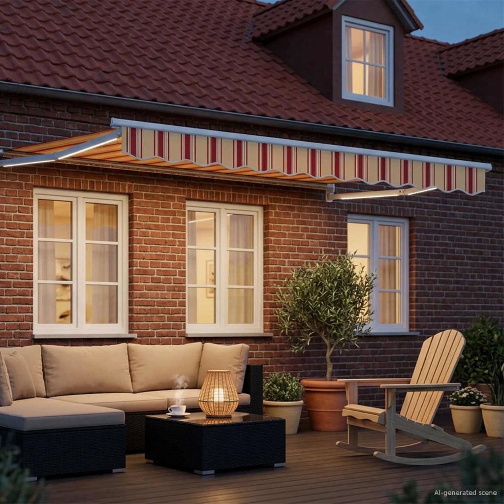 Tettuccio Elettrico Retrattile Multicolore 3,5 x 2,5 m 3419615
