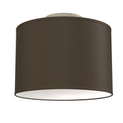 Plafoniera 1 luce E27 beige marrone Arden Luminex
