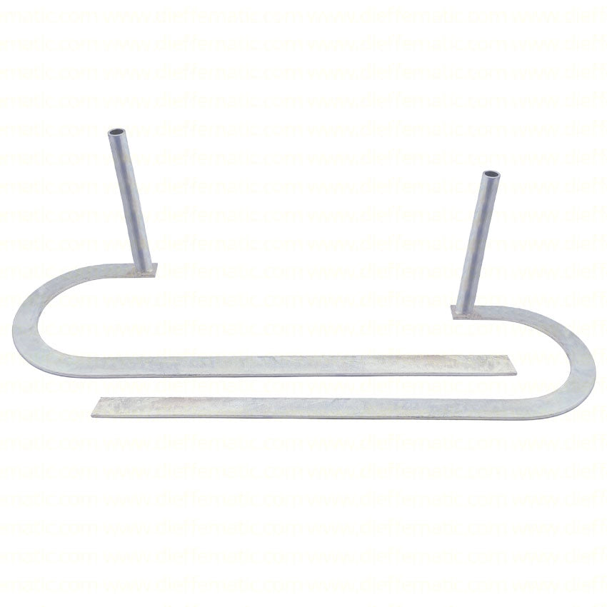COPPIA BRACCI CURVI PER 2 MOTORI PORTA BASCULANTE GARAGE BASIC 09 ROCKET
