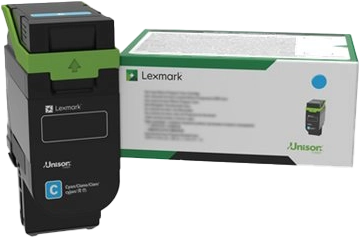 ORIGINAL Lexmark toner ciano 24B7549 ~11700 Seiten