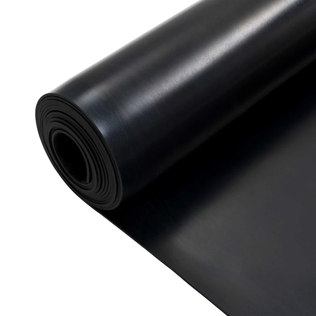 Tappeto per pavimento Nero 1,2 x 5 m Gomma 42046739