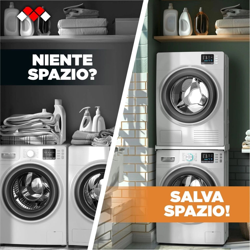 Meliconi Base Torre Slim L45 accessorio e componente per lavatrice Kit di sovrapposizione 1 pz